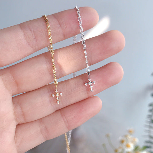 *Preorder*: Faithful Charm Cross Necklace